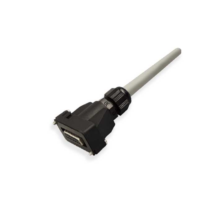 M8 12 way top cover with cable PVC cable